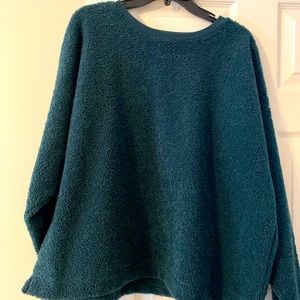 Green Sherpa Top